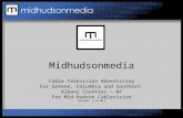 Midhudsonmedia Cable Television Advertising For Greene, Columbia and Southern Albany Counties – NY For Mid-Hudson Cablevision Revised: 1-23-2011.