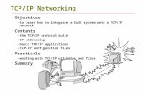 TCP/IP Networking Objectives –to learn how to integrate a SuSE system onto a TCP/IP network Contents –the TCP/IP protocol suite –IP addressing –basic TCP/IP.