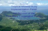 Report of the Tropical Moored Buoy Implementation Panel to the 20 th Session of the Data Buoy Cooperation Panel October 18-22, 2004 Chennai, India Nuku.
