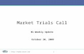 Http://nodal.ercot.com 1 Market Trials Call Bi-Weekly Update October 30, 2009.