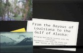 From the Bayous of Louisiana to the Gulf of Alaska: Bringing Real-World Science into the Classroom: Earthwatch Live from the Field and NOAA Teacher at.