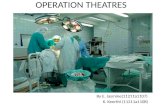 OPERATION THEATRES By E. Jasmine(11211a1107) K. Keerthi (11211a1108)