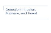 Detection Intrusion, Malware, and Fraud. 2 Intrusion Detection Systems Development of IDSs is to address increasing numbers of network attacks An IDS.