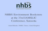 NHBS Environment Bookstore at the 33rd IAMSLIC Conference, Sarasota Anneli Meeder, NHBS, Totnes, United Kingdom.