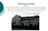 Marienschule BRILON Marienschule realschule is a secondary Christian school dedicated to the virgin Mary. It is located in the centre of Brilon and it’s.