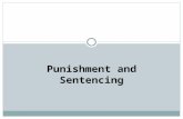 Punishment and Sentencing. Punishment Options Through Time Options now and in the past – people have been quite inventive  Death: done in all kinds of.