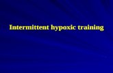 Intermittent hypoxic training. Intermittent hypoxic training (or therapy) (IHT) is a non-invasive, drug-free technique aiming to improve human performance.