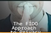 The FIDO Approach to Privacy Hannes Tschofenig, ARM Limited 1.