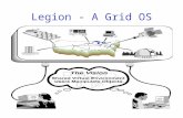 Legion - A Grid OS. Object Model Everything is object Core objects - processing resource– host object - stable storage - vault object - definition of.