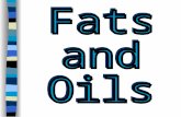 1. Fat Is… a. The most CONCENTRATED source of food energy b. There are 9 calories in every gram of fat c. We should EAT SPARINGLY from the Fats & Oils.