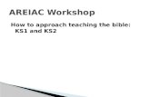 How to approach teaching the bible: KS1 and KS2.