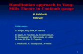 Hamiltonian approach to Yang-Mills Theory in Coulomb gauge H. Reinhardt Tübingen Collaborators: G. Burgio, M.Quandt, P. Watson D. Epple, C. Feuchter, W.