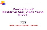 Evaluation of Rashtriya Sam Vikas Yojna (RSVY) AMS Consulting (P) Limited.