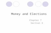 Money and Elections Chapter 7 Section 3. Key Terms Political Action Committee (PAC) Subsidy Hard Money Soft Money.