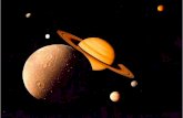 Saturn’s Moon System Most extensive, complex moon system in the solar system. Over 40 known moons.
