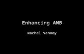 Enhancing AMB Rachel VanHoy. My Work Bar Top Proposal.