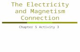 The Electricity and Magnetism Connection Chapter 5 Activity 3.
