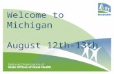 Welcome to Michigan August 12th-13th. NOSORH Update Region C August 12 th -13th, 2015 Stephanie Hansen, Education Director Matt Strycker, Special Projects.