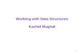 1 Working with Data Structures Kashef Mughal. 2 Chapter 5  Please review on your own  A few terms .NET Framework - programming model  CLR (Common.