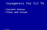 April 19, 2006A.Klebaner Cryogenics for ILC TA Current Status Plans and issues.