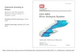 Hydraulic Routing in Rivers Reference: HEC-RAS Hydraulic Reference Manual, Version 4.1, Chapters 1 and 2 Reading: HEC-RAS Manual pp. 2-1 to 2-12 Applied.