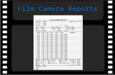 Film Camera Reports. Let’s start by looking at what I call the heading of the report. Laboratory: – The name of the lab that will process the film. Prod.