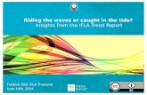 Riding the waves or caught in the tide? Insights from the IFLA Trend Report Frédéric Blin, IFLA Treasurer June 16th, 2014.