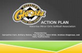 ACTION PLAN Waterloo Minor Girls Softball Association Presented by: Samantha Clark, Brittany Robins, Alex Rodgers, Adam Billet, Andreas Diogenous, and.