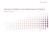 Secaucus Reflect Live Observation Process Observer Guide.