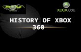 HISTORY OF XBOX 360. History The Xbox 360 is the second video game console made by Microsoft. The Xbox 360 was first reviled on MTV on May, 12, 2005.