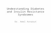 Understanding Diabetes and Insulin Resistance Syndromes Dr. Amel Arnaout.