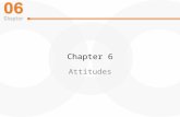 Chapter 6 Attitudes. What is an Attitude? A positive, negative, or mixed reaction to a person, object, or idea expressed at some level of intensity.