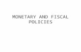 MONETARY AND FISCAL POLICIES. Inflation Inflation is a rise in the general level of prices of goods and services in an economy over a period of time.