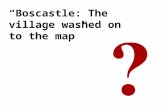 “Boscastle: The village washed on to the map”. Write a question about the image in your book.