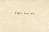 APES Review. Love Canal, NY 1976-77 chemicals buried in old canal, school and homes built over it led to birth defects and cancers.