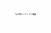Scheuduling. Operating System Examples Solaris scheduling Windows XP scheduling Linux scheduling.