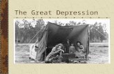 The Great Depression. U.S. Stock Speculation * Speculators inflate stock value. The result was * unrealistic price levels which would cause the stock.