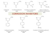 CORROSION INHIBITORS. Inhibitors (a)anodic inhibitors: phosphates silicate compounds (b)Cathodic inhibitors poly-phosphates Ca(HCO3)2 methylamino-phosphate.