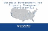 Business Development for Property Management Professionals.
