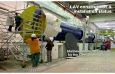 LAV construction status – M. Moulson (Frascati) – Photon Veto WG – CERN – 23 May 2012 Notes on A8 transport 2 ShockLog malfunction: fresh batteries consumed.