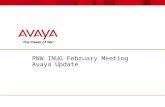 PNW INUG February Meeting Avaya Update. © 2011 Avaya Inc. All rights reserved. 22 IAUG February Meeting Avaya Update  Introduce additions in Washington.
