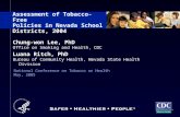Chung-won Lee, PhD Office on Smoking and Health, CDC Luana Ritch, PhD Bureau of Community Health, Nevada State Health Division TM Assessment of Tobacco-Free.