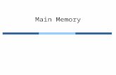 Main Memory. Chapter 8: Memory Management Background Swapping Contiguous Memory Allocation Paging Structure of the Page Table Segmentation Example: The.