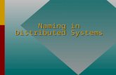 Naming in Distributed Systems. Outline IntroductionIntroduction Some basic ConceptsSome basic Concepts INS :)INS :) Yet another naming Scheme.Yet another.