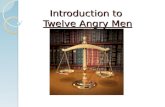 Introduction to Twelve Angry Men. Agenda: Historical Context: Live Television Drama in the 1950s Author: Reginald Rose History on Twelve Angry Men How.