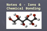 Notes 6 - Ions & Chemical Bonding. Unstable Atoms ► In order to be stable, an atom needs a certain number of valence electrons  2 valence e - if it only.