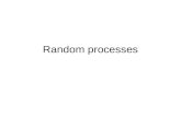 Random processes. Matlab What is a random process?