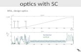 Optics with SC horizontal vertical BC0BC1BC2 XFEL, design optics.