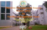 Monthly Management Report March 2013. By Facility management Team National nanofabrication centre Indian Institute of Science Bangalore.