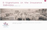 Thomas, Thomas & Hafer LLP E-Signatures in the Insurance Industry HARRISBURG ● ALLENTOWN ● PITTSBURGH ● PHILADELPHIA ● WILKES-BARRE ● MARYLAND ● NEW JERSEY.